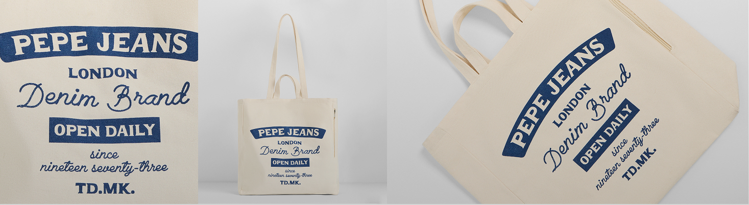 POR COMPRAS SUPERIORES A 34,90&euro; EN PEPE JEANS<br>&iexcl;LL&Eacute;VATE ESTA TOTE  BAG DE REGALO!