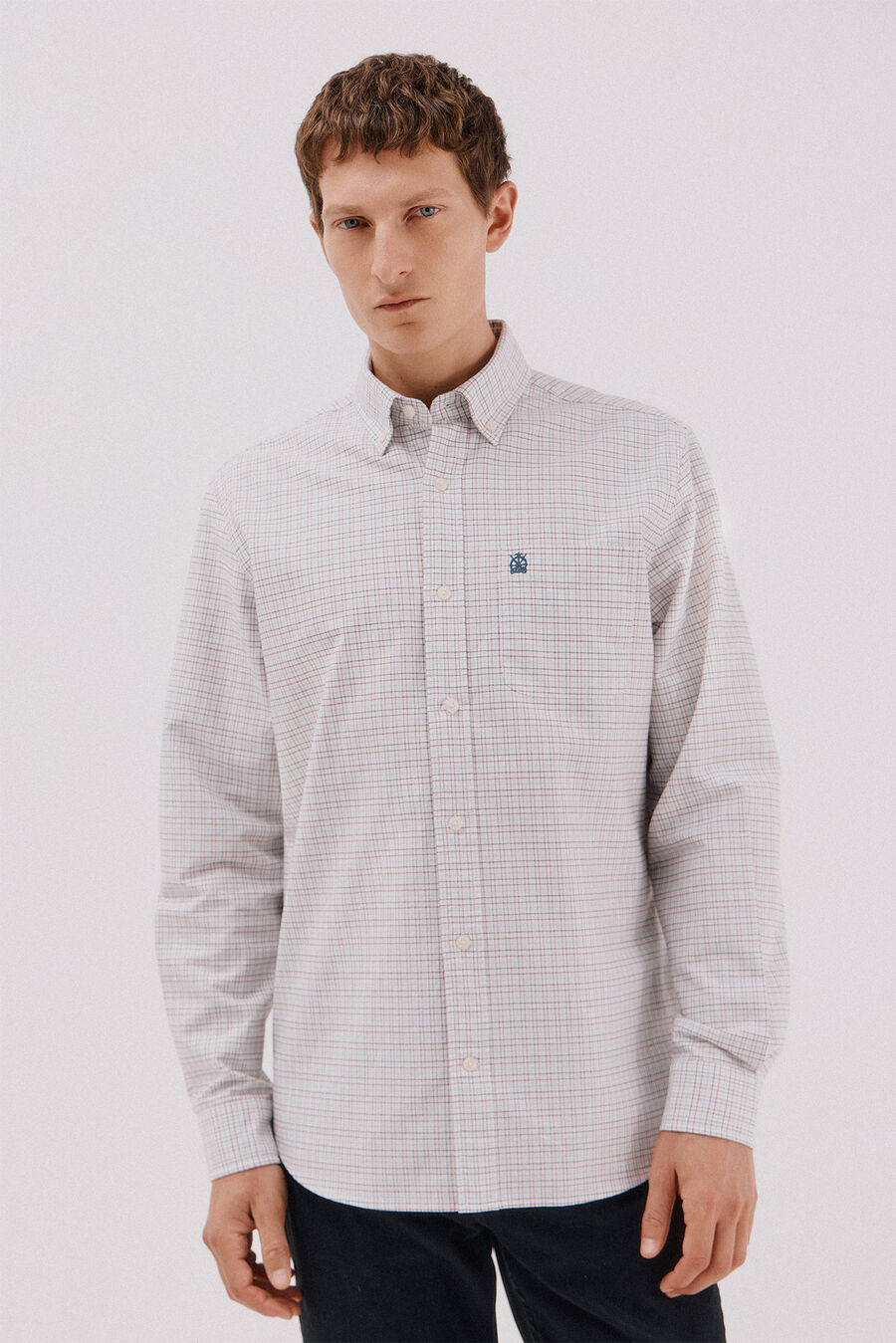 Camisa oxford cuadros