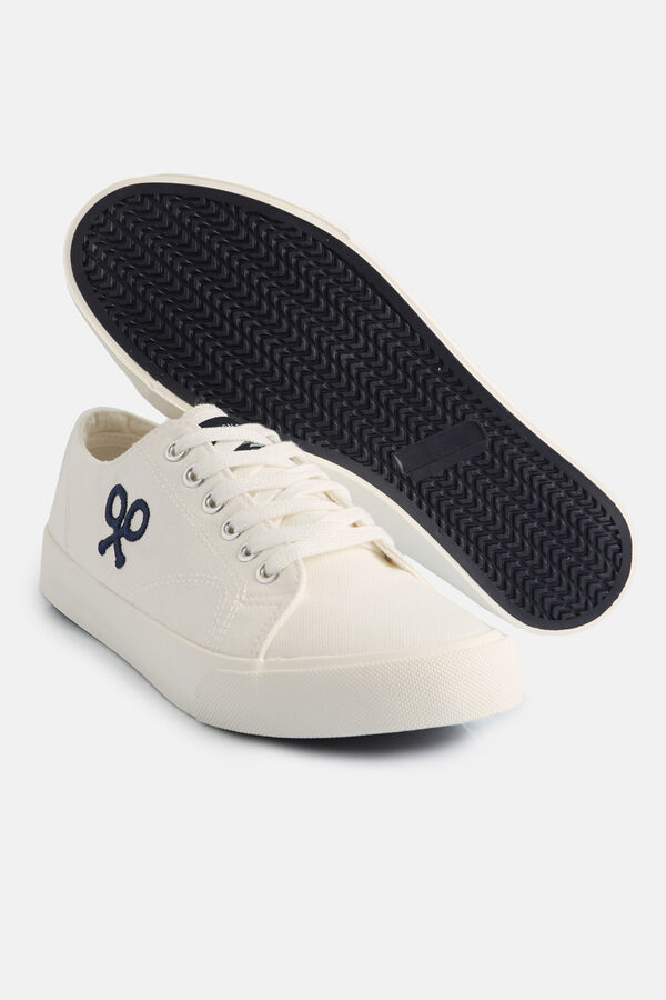 Silbon Canvas trainers White