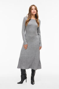 Vila Vestido midi de viscose