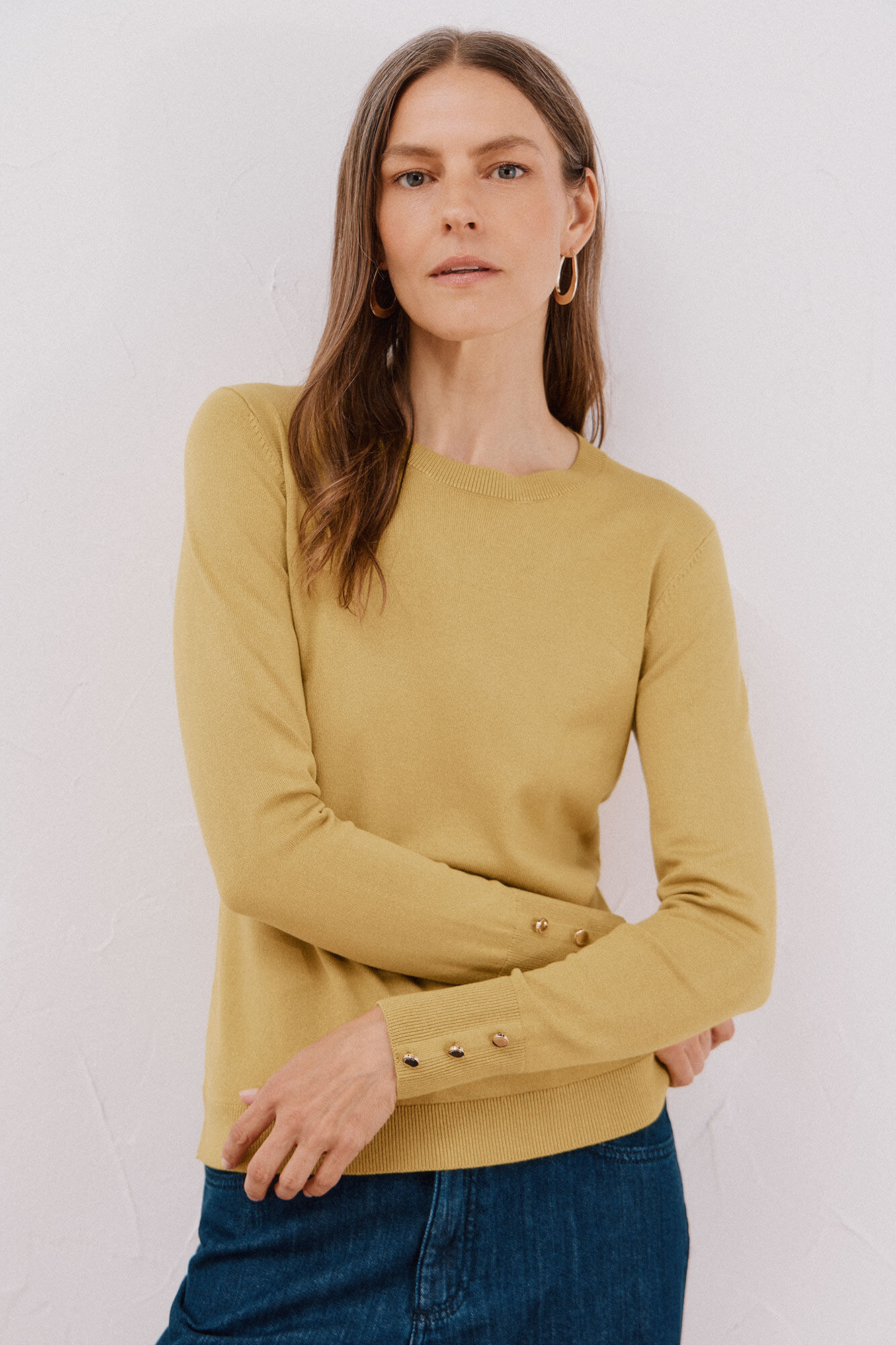 Cortefiel Jersey caja botones