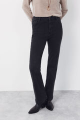 Cortefiel Jeans Bootcut Negro