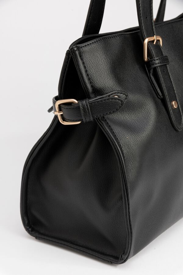 Vilanova Bolso estructurado cl&aacute;sico Negro