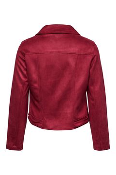 Vero Moda Curve Cazadora biker de antelina