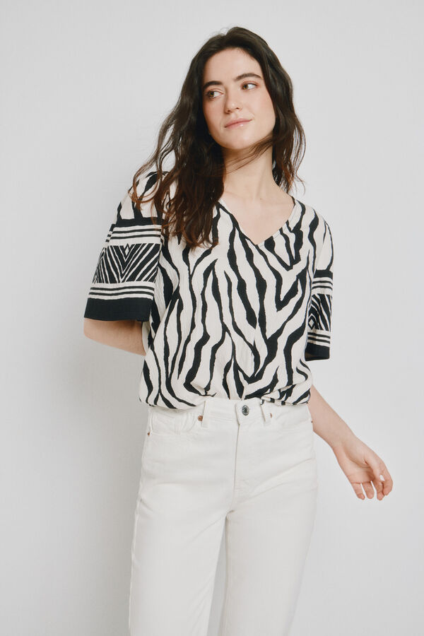 Vero Moda Top de manga corta Negro