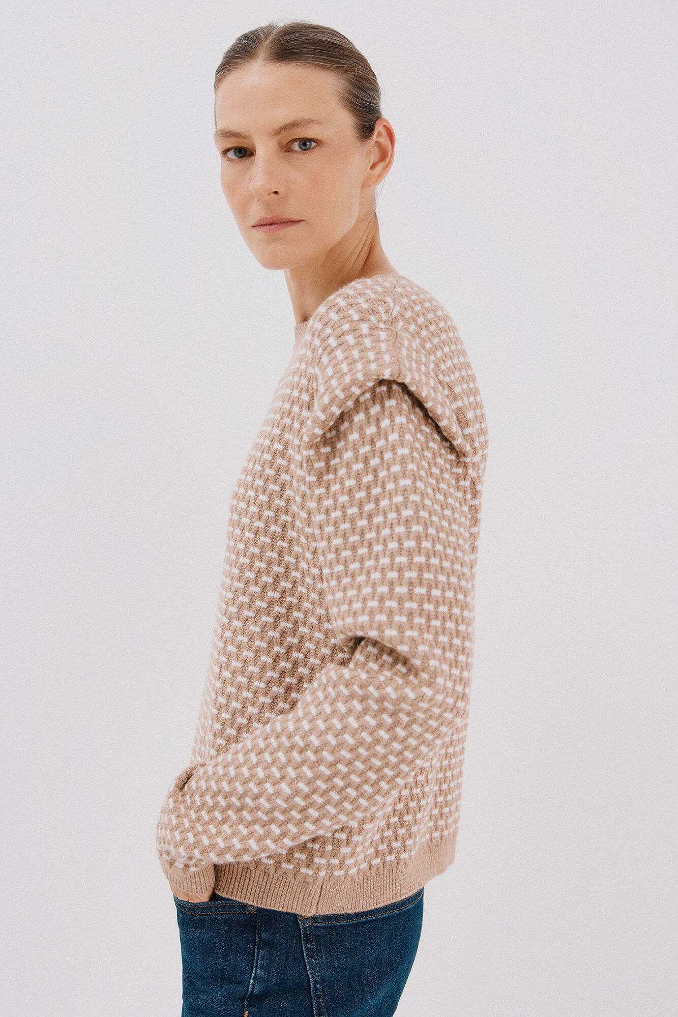 Cortefiel Camisa com ombros marcados