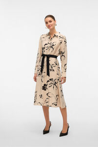 Vero Moda Vestido camisero flu&iacute;do