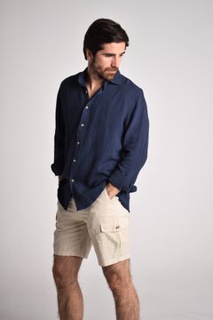 Cloking Bermuda Lino Cargo&nbsp;