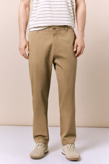 OOTO Pantal&oacute;n traje coordinado algod&oacute;n Brown