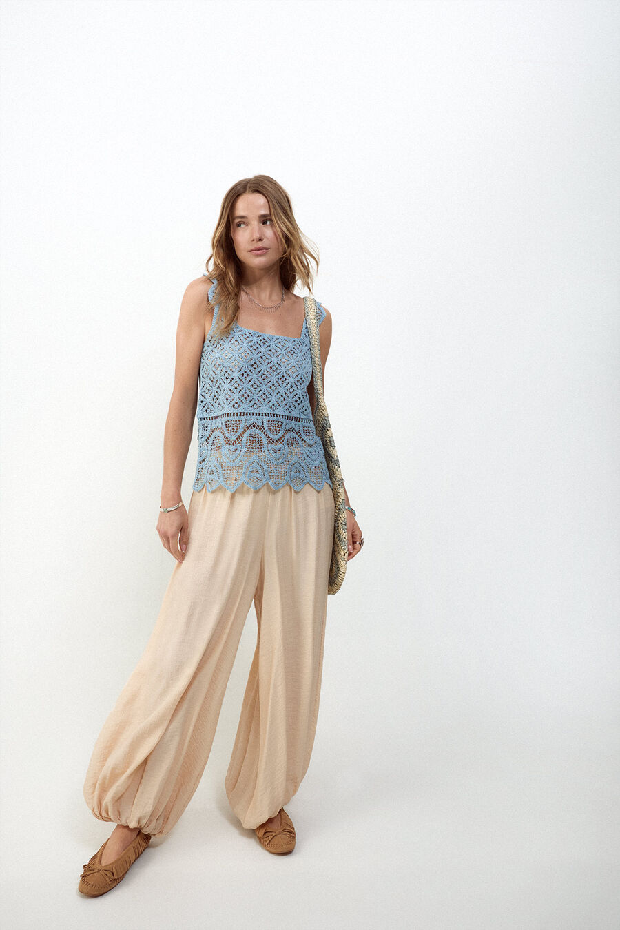 Top crochet tirantes