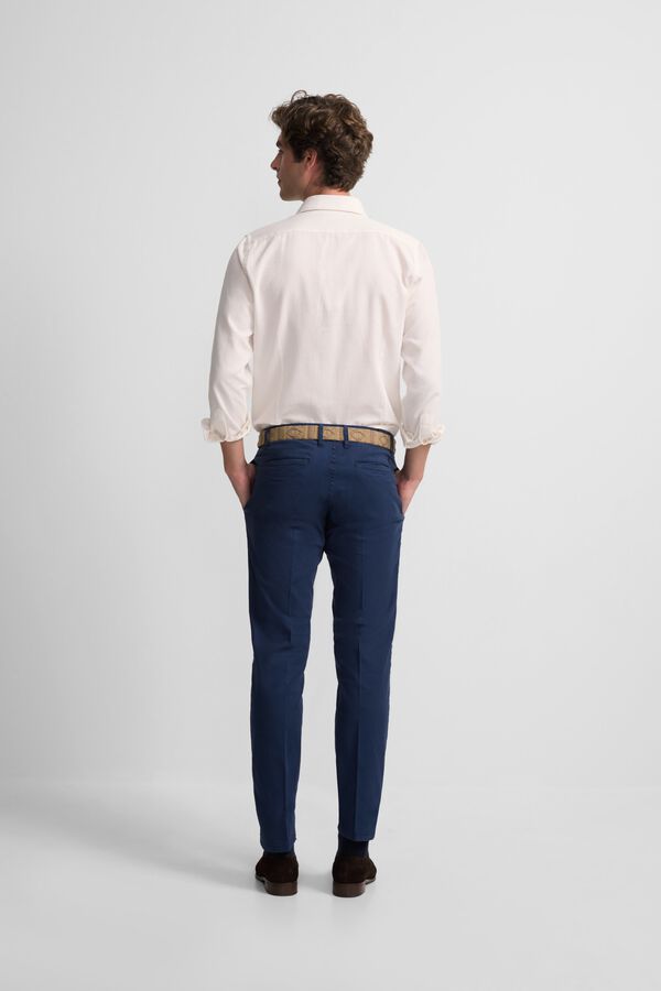 Silbon Pantal&oacute;n sport chino pinza Azul marino