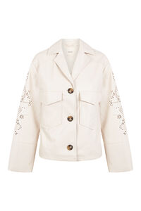 Slowlove Cazadora perforados en manga