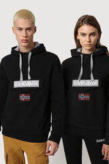 Napapijri Napapijri BURGEE WINT hooded sweatshirt Black