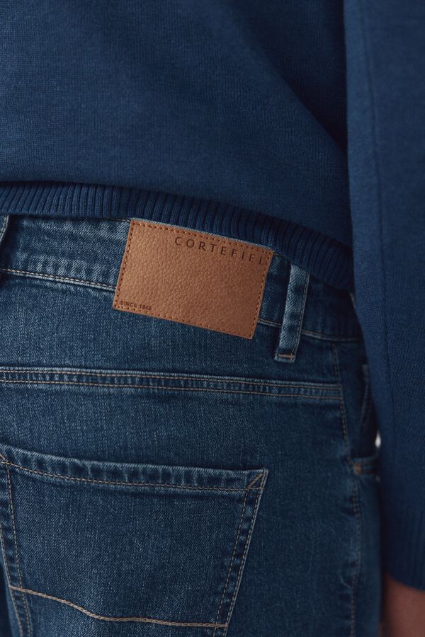 Cortefiel Pantal&oacute;n vaquero ligero regular fit Azul