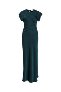 Vila Vestido largo satinado de fiesta