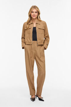 Vila Casaco bomber com fecho-&eacute;clair