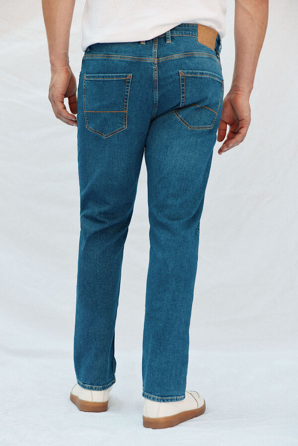 Cortefiel Pantal&oacute;n vaquero regular fit Azul