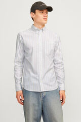 Jack & Jones Slim fit oxford shirt Printed white