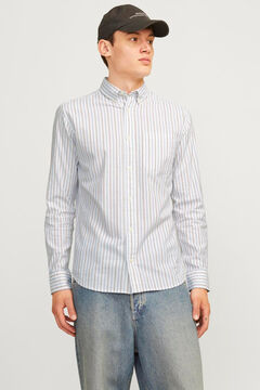Jack & Jones Camisola oxford slim fit Impress&atilde;o