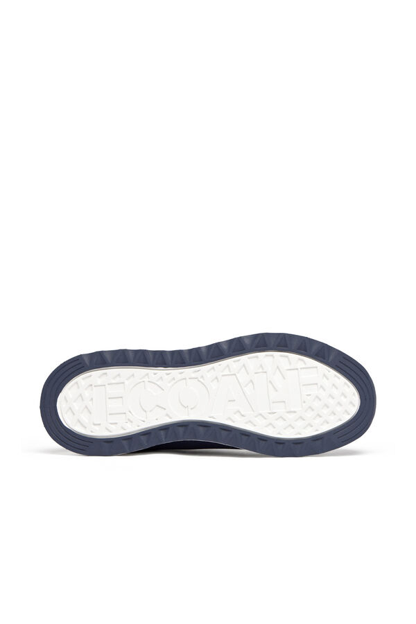 Ecoalf Chinelos de quarto em malha Conde Knit Azul