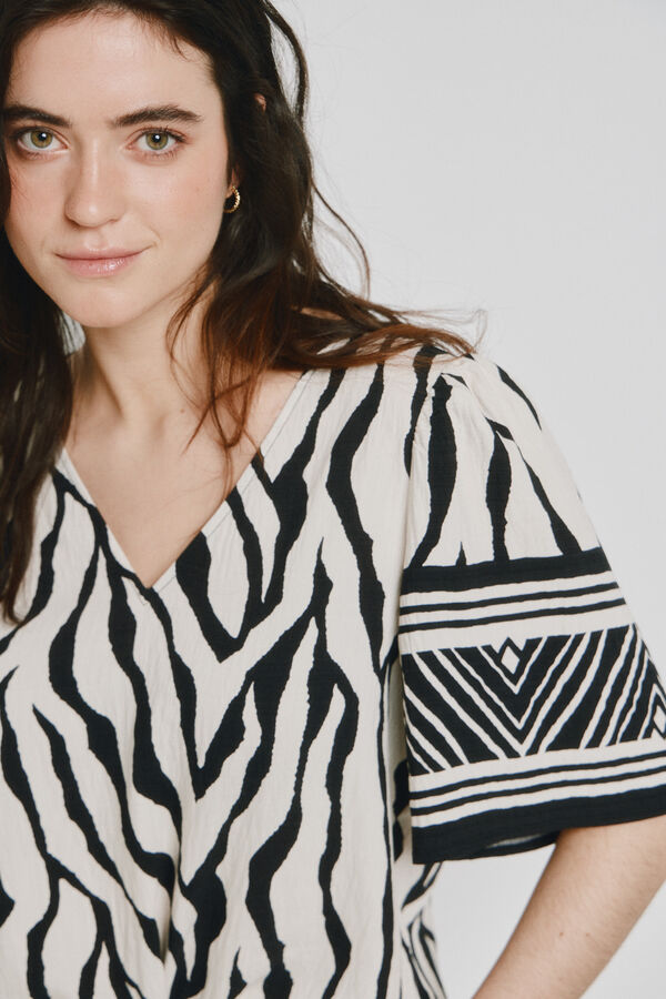 Vero Moda Top de manga corta Negro