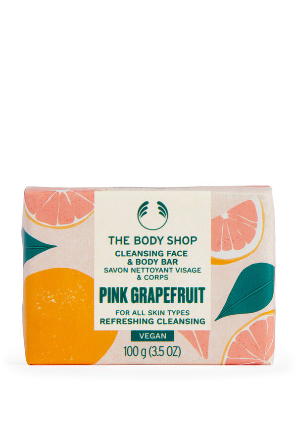 The Body Shop Barra S&oacute;lida Facial y Corporal de Pomelo Rosa Multicolor