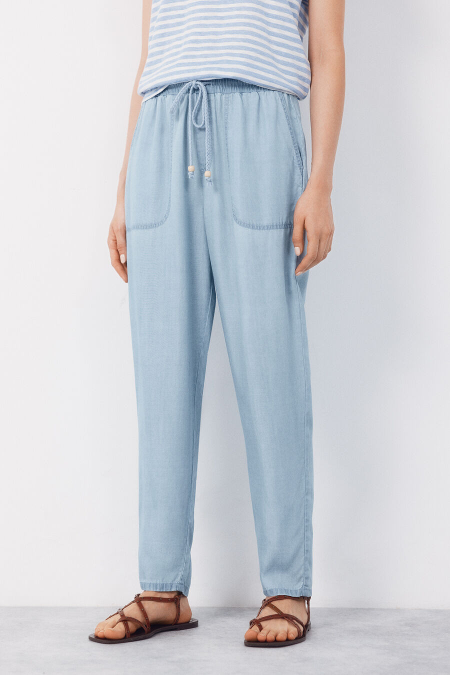 Pantalones Fluidos Tencel