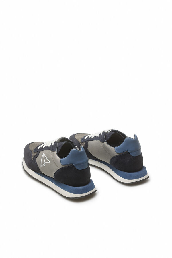 Cortefiel Zapato sneaker ligero combinado Blue