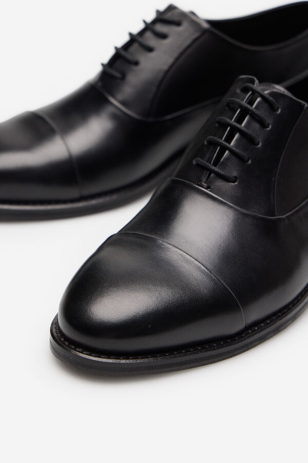 Cortefiel Zapato vestir cordones Negro