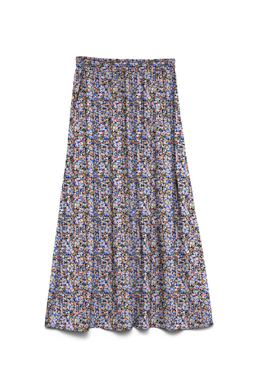 Falda larga estampada