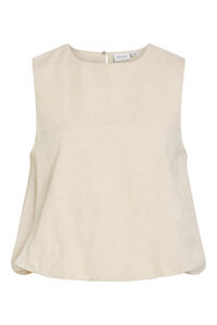 Vila Top de lino efecto globo