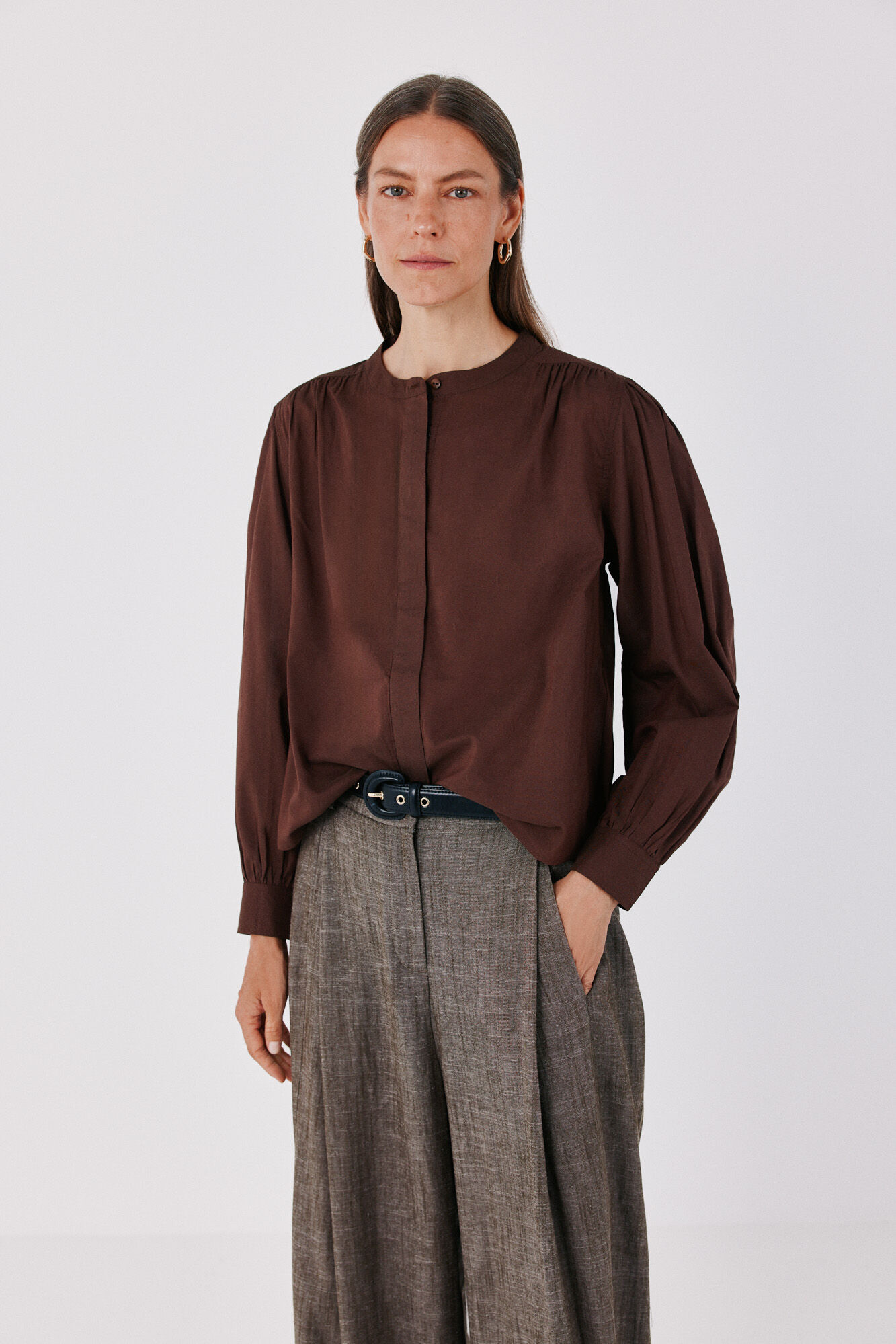 Cortefiel Blusa em algod&atilde;o leve