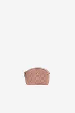 Vilanova Perforated leather effect bag Pink