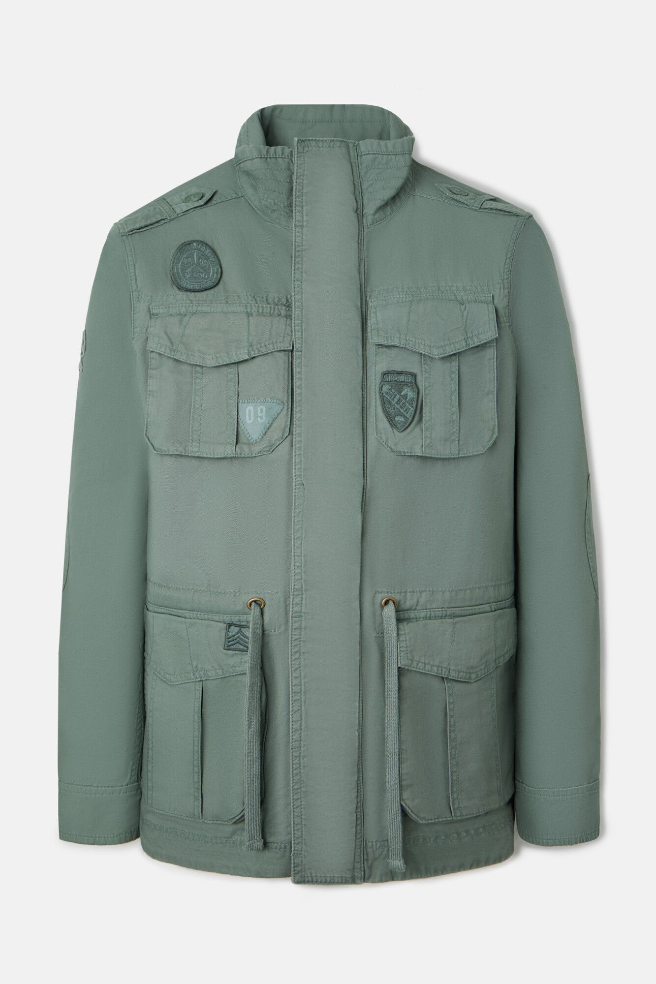 Silbon Parka military garment dye