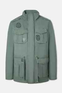 Silbon Parka military garment dye