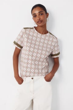 Cortefiel Camiseta detalle vainicas