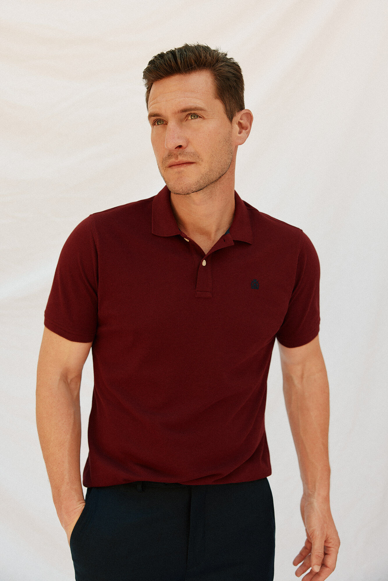 Cortefiel Polo b&aacute;sico piqu&eacute;