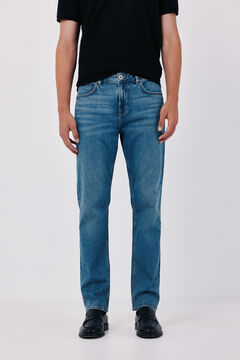 Cortefiel Cal&ccedil;as jeans leves de corte regular