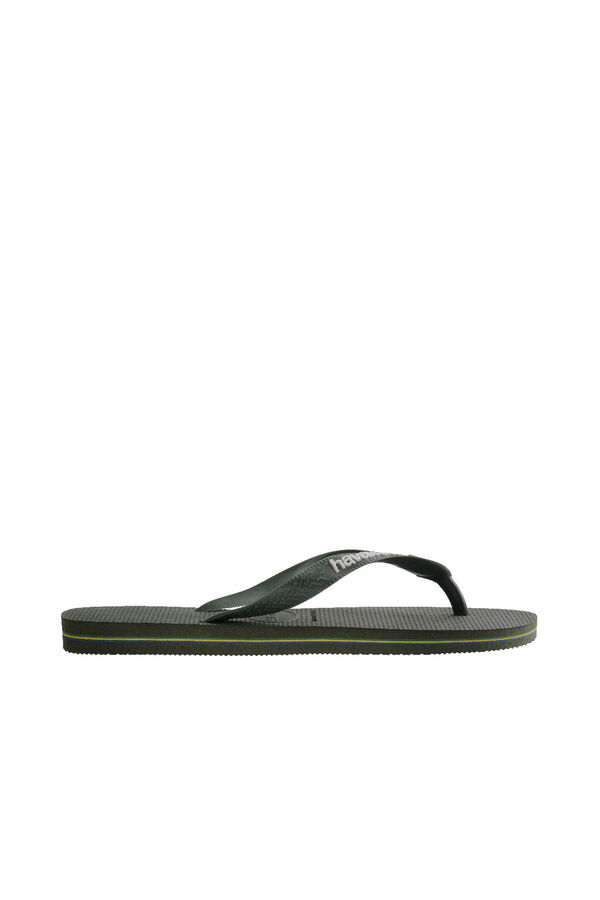 Havaianas Chancla Brasil logo Green