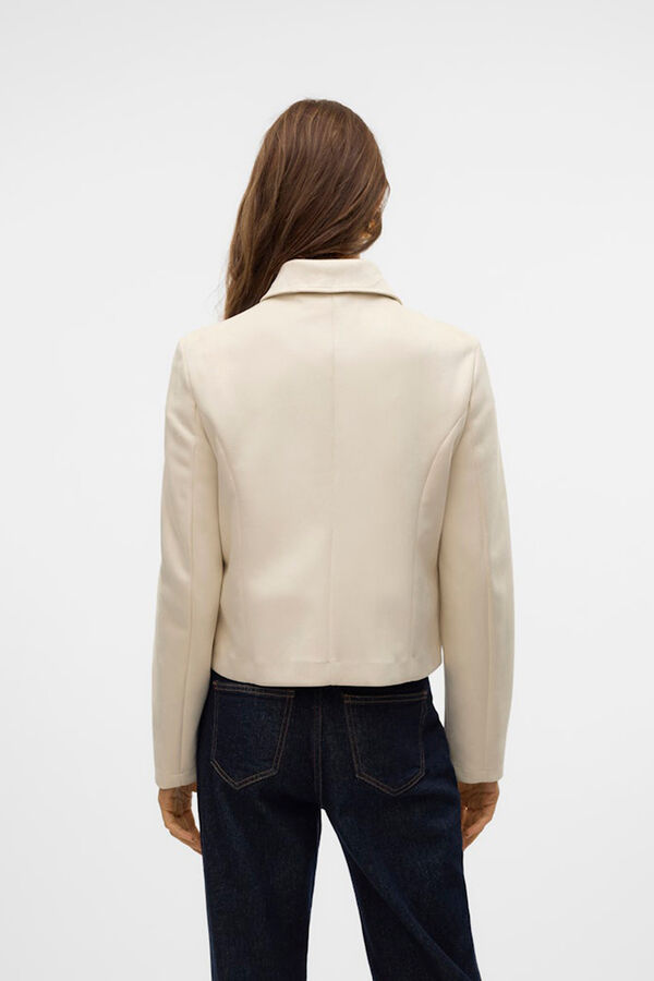 Vero Moda Cazadora efecto ante Beige