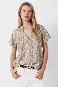 Cortefiel Blusa com manga raglan