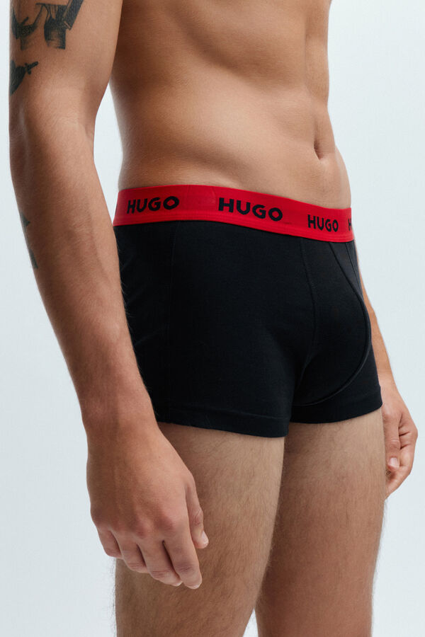 Cortefiel Pack 3 boxers Gris oscuro
