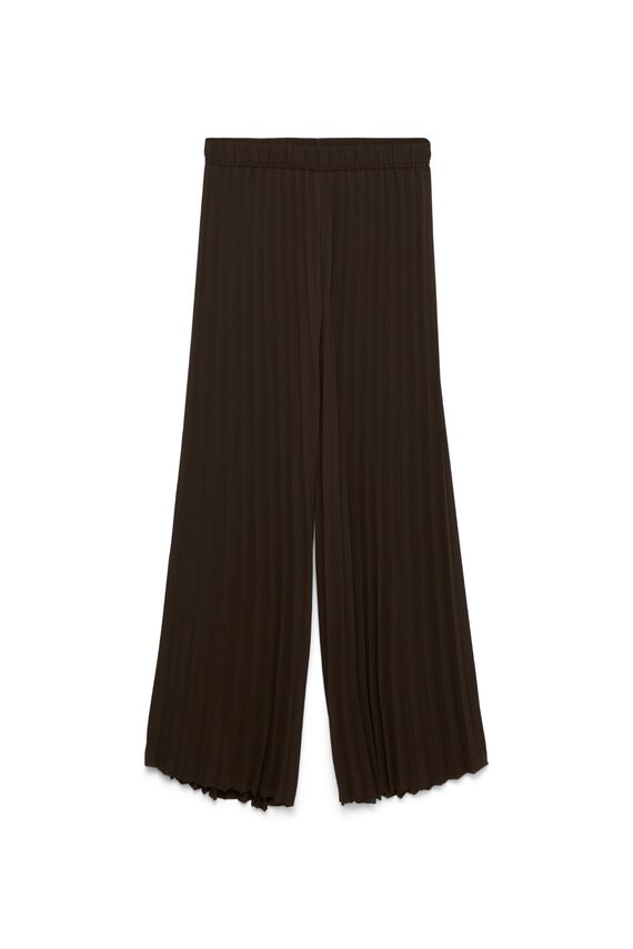 Pantalón plisado ancho