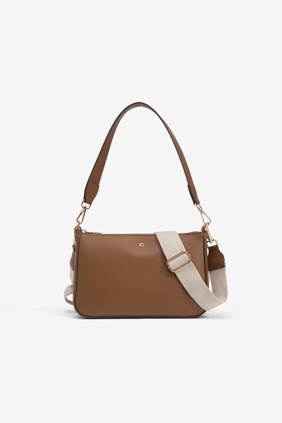 Bolso Bandolera con Efecto Piel