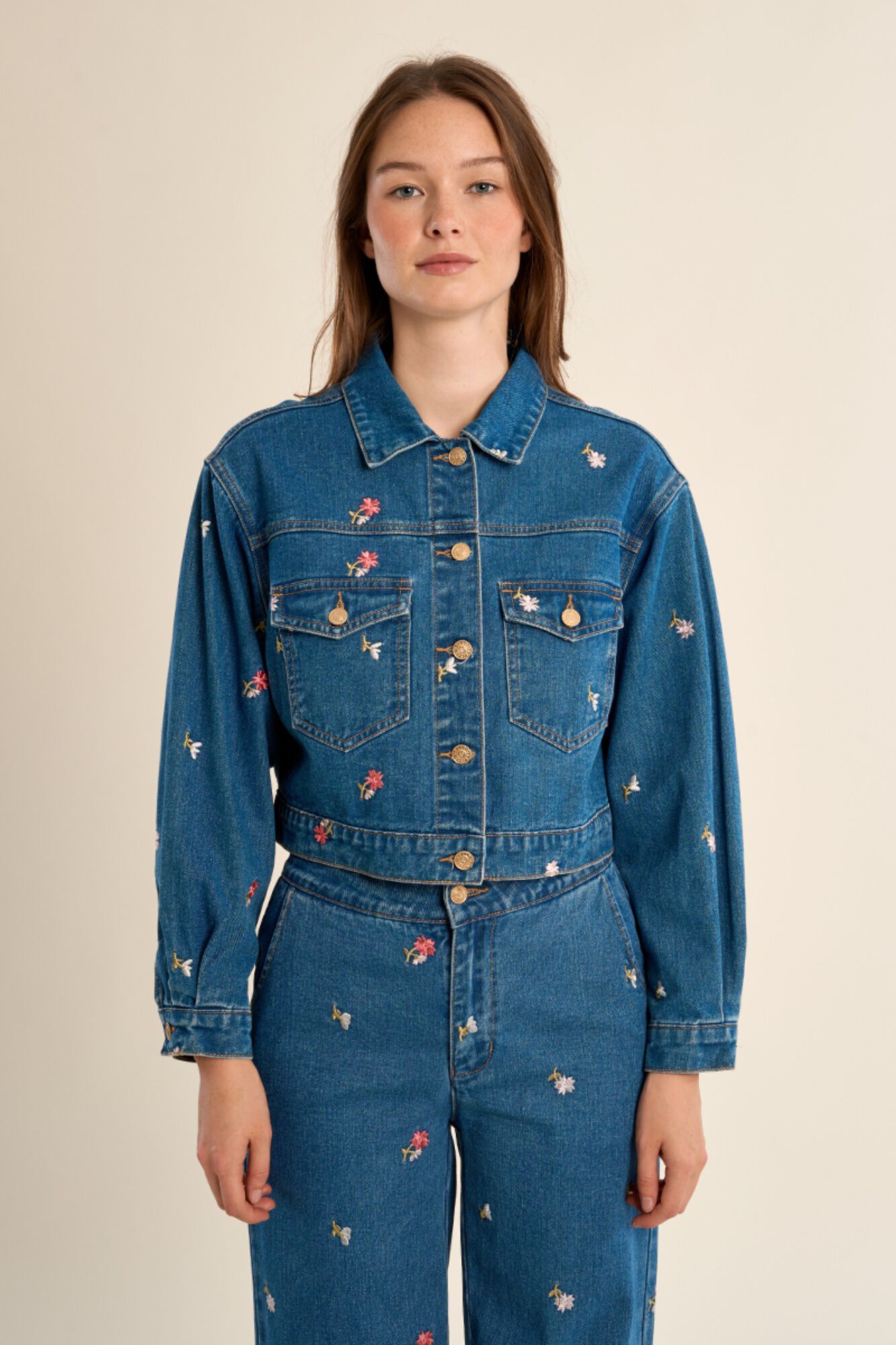 Molly Bracken Cazadora de mujer corta detalle bolsillos