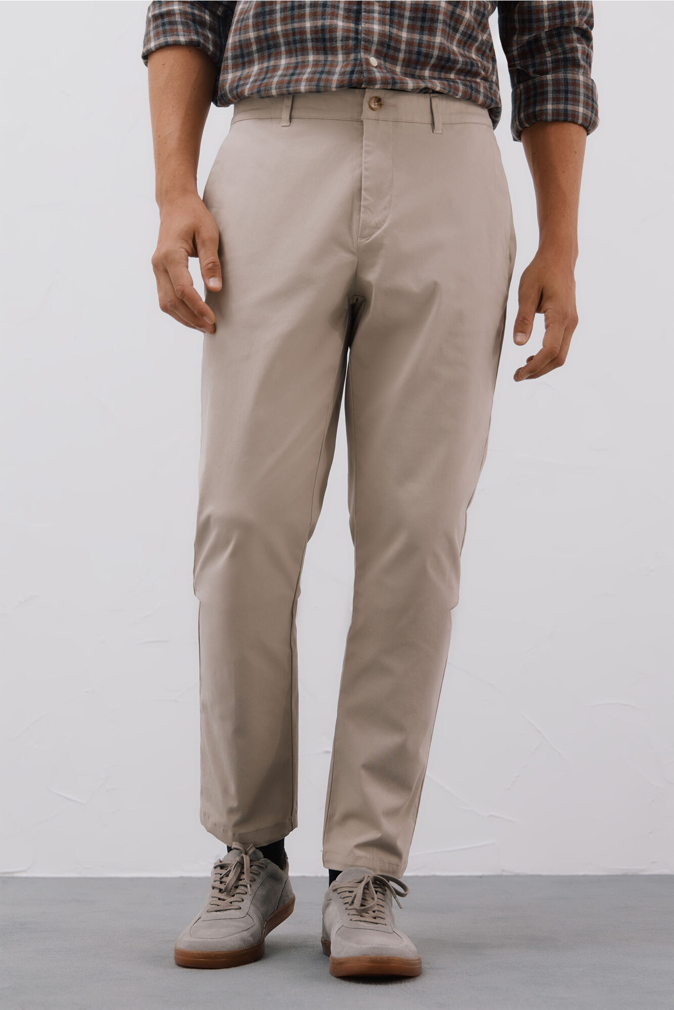 Cortefiel Pantal&oacute;n chino confort regular fit