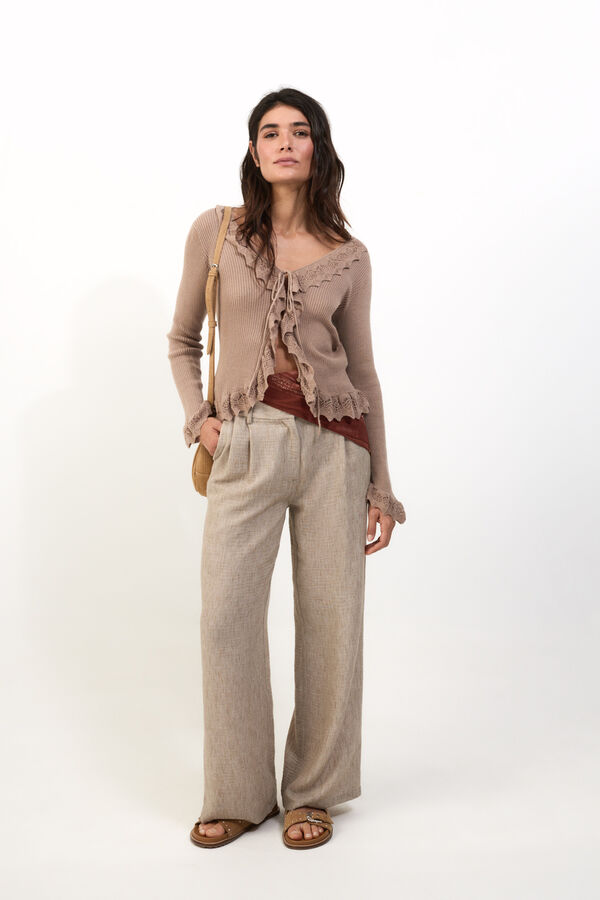 Slowlove Pantal&oacute;n flu&iacute;do &iacute;ndigo Arena