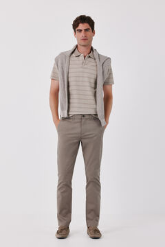 Cortefiel Polo oxford rayas