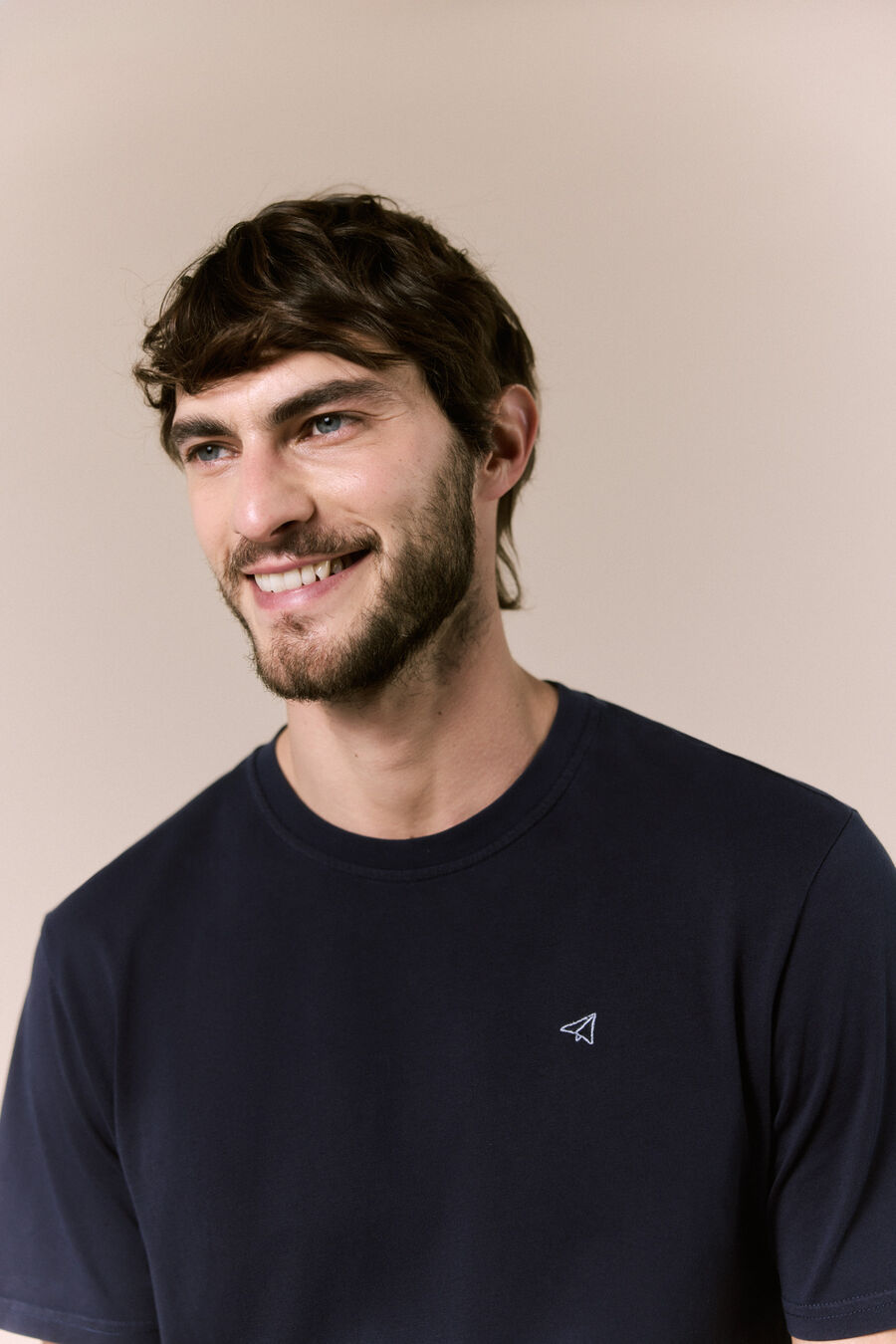 Camiseta básica lavada