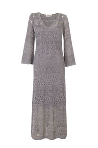 Slowlove Vestido punto calado